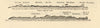 Holland coast profile. Camperduin Haarlem Den Haag. MOUNT & PAGE 1758 old map