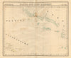 Océanique. Partie des Iles Salomon #32. Solomon Islands. VANDERMAELEN 1827 map