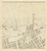 Horwood London B1 Marylebone Fitzrovia Regents Park Tottenham Court Rd 1793 map