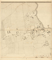 Horwood/Faden London I1 Bow Road Bow Bromley-by-Bow 1807 old antique map chart