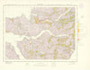 Tobermory. Geological Survey of Scotland sheet 52. Loch Sunart 1968 old map
