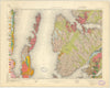 Applecross. Geological Survey of Scotland sheet 81. Strome Ferry Raasay 1954 map
