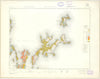 Sanday. Geological Survey of Scotland sheet 122. Dennis Head Orkney 1932 map