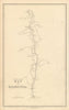 Gall & Inglis' Map of Roman Wall in Britain. Hadrian's Wall 1850 old