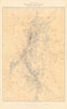 Washoe District showing Comstock Silver Lode Mining Claims. BECKER 1882 map
