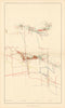 Comstock Silver Lode Mine Map 3 Ophir California Con. Virginia Best/Belcher 1882