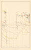 Comstock Silver Lode Mine Map 5 Potosi, Bullion, Exchequer, Alpha, Imperial 1882