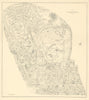 Plan of St Marylebone Borough/Parish. Regents Park St John's Wood BACON 1935 map