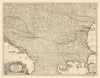 Theatre de la Guerre en Hongrie entre les Imperiaux & Les Turcs c1729 old map