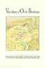 Vins blancs d'Or de Bordeaux. Bird's eye view map Sauternes Barsac CREUNIER 2000