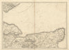 North Kent/Thames Estuary. Margate Ramsgate Canterbury #9 Andrews/Dury 1818 map