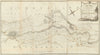 A Map of the Roads between Penrith and Ullswater by James Clarke 1789 old