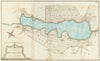 A map of Broadwater and its Environs by James Clarke. Bassenthwaite Lake 1789