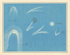 Comets by W. & A.K. Johnston. Astronomy Celestial 1887 old antique map chart