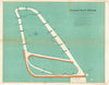 Aintree steeplechase & flat racecourse Liverpool Grand National. BAYLES 1903 map