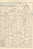 GREAT EASTERN RAILWAY 1.London to Ipswich Yarmouth & Norwich.WELLER 1864 map