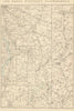 GREAT NORTHERN RAILWAY 2. Grantham to York, Leeds & Sheffield. WELLER 1864 map