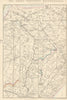 GREAT NORTHERN RAILWAY 3. Loop/Lincolnshire line. Peterborough. WELLER 1864 map