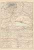 LONDON & BRIGHTON RAILWAY. Reigate Guildford Horsham Uckfield. WELLER 1864 map