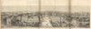 Panorama of London in 1842 from the Duke of York's Column - North view. ILN 1843