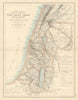 Turkey in Asia Biblical Regions. Holy Land Palestine Israel. FULLARTON c1863 map