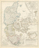 Das Königreich Dänemark… The Kingdom of Denmark. Iceland. Stein/Köhler 1858 map
