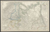 Das Russische Reich in Europa. The Russian Empire in Europe. Stein/Heck 1858 map