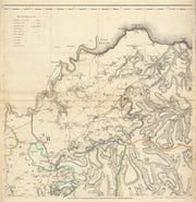 North York Moors & Teeside. Middlesbrough & Northallerton. T. Jefferys 1772 map