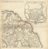 Kingston-upon-Hull town city plan & North York Moors. Whitby. Jefferys 1772 map