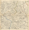 Yorkshire Dales. Masham, Middleham, Ripon & Harrogate. Thomas Jefferys 1772 map