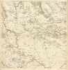 North Yorkshire. Aldborough, Helmsley, Knaresborough & Thirsk. Jefferys 1772 map