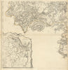 Sheffield city plan & West Yorkshire. Gargrave & Gisburn. T. Jefferys 1772 map