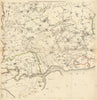 East Yorkshire Wolds. Beverley, Market Weighton & Howden. T. Jefferys 1772 map