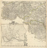Leeds city plan & South Yorkshire. Holmfirth & Huddersfield. T Jefferys 1772 map