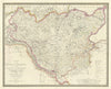 A Map of the Dutchy of Holstein with… Hamburg & Lübek… by James Wyld 1842