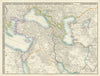 Middle East, southwest Asia, Turkey in Asia & Persia by James Wyld 1844 map