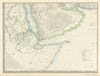 Southern Arabia/Egypt. Debai (Dubai) & Abothubbee (Abu Dhabi). Wyld 1844 map