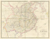 Map of China compiled from Original Surveys & Sketches by James Wyld 1842