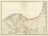 Lower Egypt & the adjacent deserts with a part of Palestine… James Wyld 1843 map