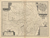 Totius Lemovici et Confinium… Limoges / Limousin by Mercator/Hondius c1630 map