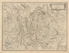 Carte du Païs et Duchè de Nivernois. Nièvre / Cher by Henricus Hondius c1631 map