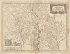 Quercy - Cadurcium. Cahors region. Lot & Tarn-et-Garonne by Janssonius 1631 map