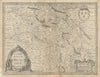 Carte du Pais de Retelois. Rethel environs, Ardennes by Janssonius 1624 map