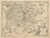 Le Pais de Valois. Oise, Seine-et-Marne & Aisne. Mercator / Hondius 1631 map