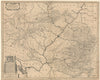Novissima Arragoniae Regni Tabula. The Kingdom of Aragon by Hondius c1639 map
