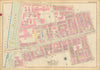 Boston #3 West End / Beacon Hill. MGH / Charlesbank. BROMLEY 1928 old map