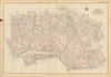 Boston #4 West End / Government Center. Bowdoin. Haymarket. BROMLEY 1928 map