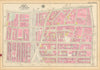 Boston #14 South End (north), Chinatown & Theatre District. BROMLEY 1928 map