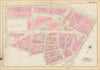 Boston #15 Bay Village, Park Square, Back Bay, Theater District BROMLEY 1928 map