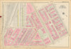 Boston #24 Back Bay. Christian Science Plaza Horticultural Hall BROMLEY 1928 map